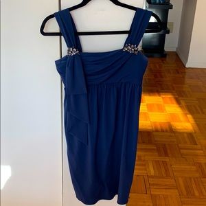 Vera Wang Lavender Label Navy Dress